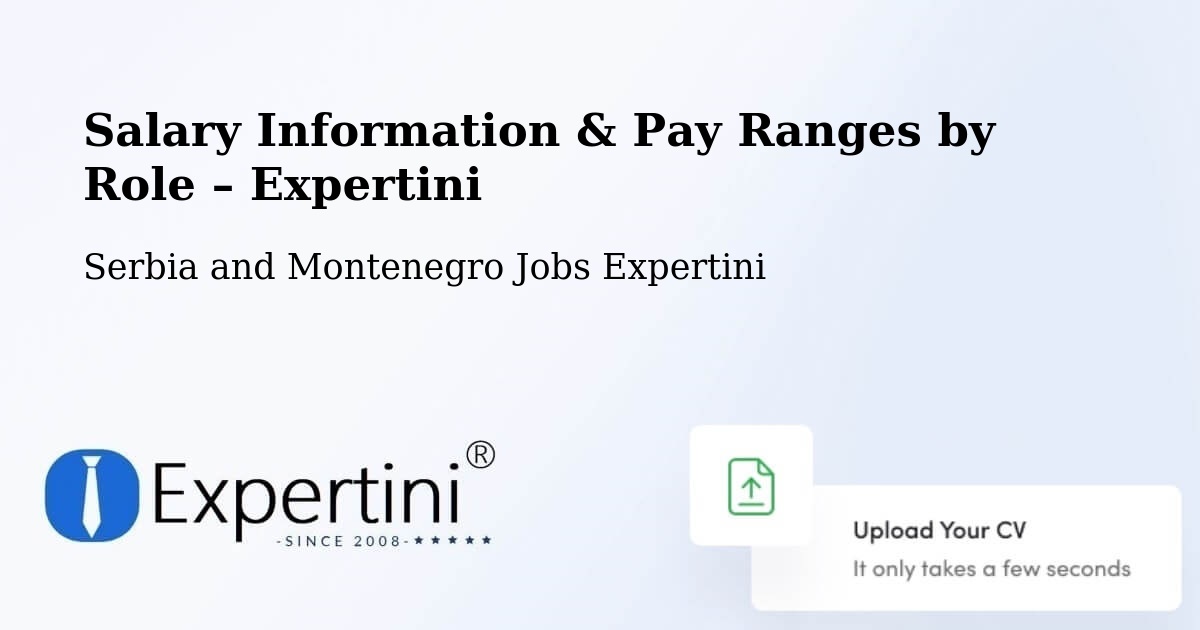 Salary Information & Pay Ranges – Corunna - Corunna, Serbia and Montenegro Jobs Expertini